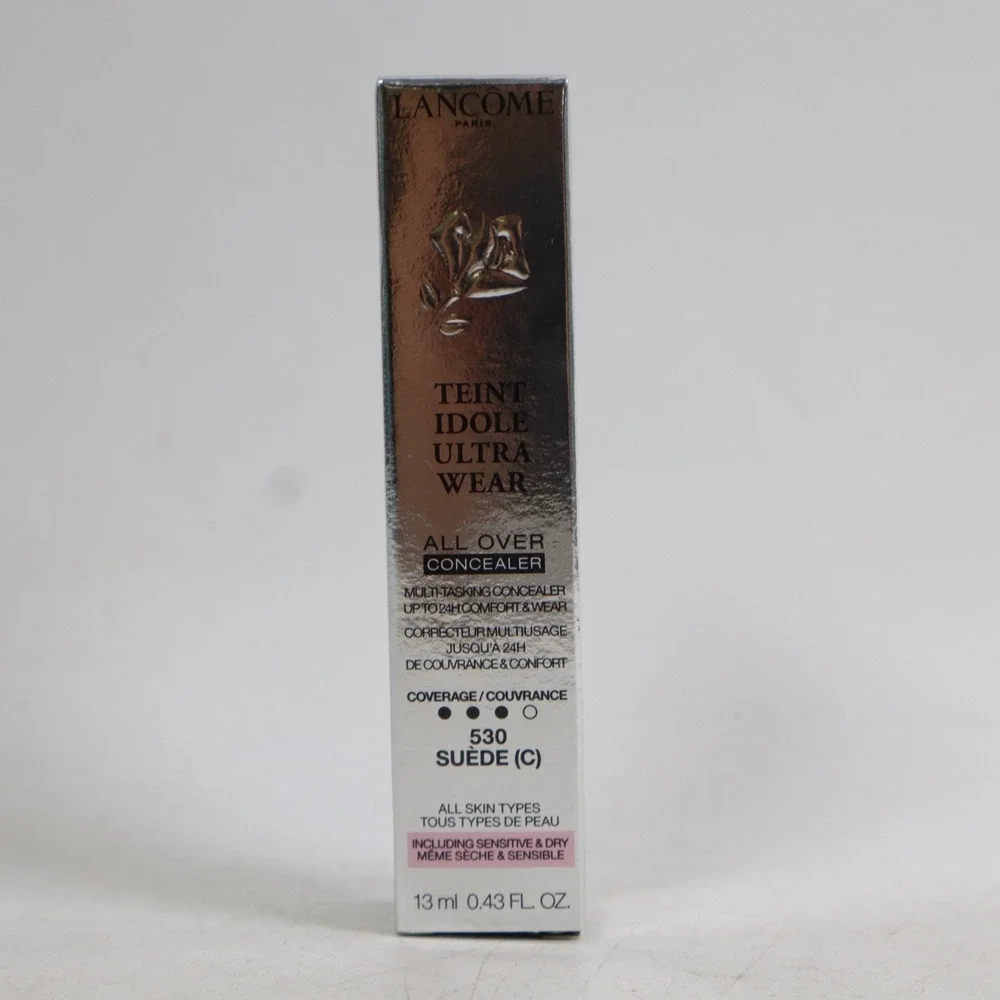 Lancome Teint Idole Ultra Wear All Over Concealer, 530 Suede 0.43 oz